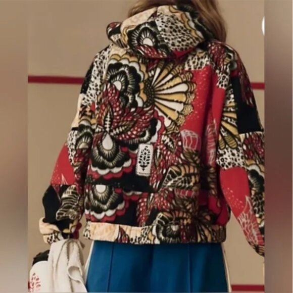 Free People Tops - Free People NWT Movement Wild and Free Fleece Pullover Hooded 1/2 zipper size XS